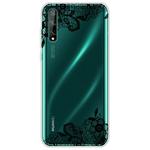 For Huawei Enjoy 10S Painted TPU Protective Case(Lace)
