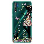 For Huawei Enjoy 10S Painted TPU Protective Case(Girl)