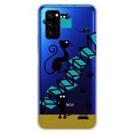 For Huawei Honor V30 Painted TPU Protective Case(Cat)