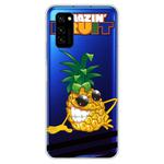 For Huawei Honor V30 Painted TPU Protective Case(Pineapple)