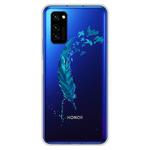 For Huawei Honor V30 Painted TPU Protective Case(Feather)