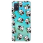 For Galaxy A71 Painted TPU Protective Case(Panda)