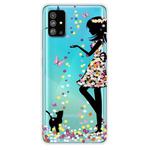 For Galaxy S20 Painted TPU Protective Case(Girl)