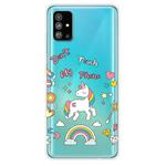 For Galaxy S20+ Painted TPU Protective Case(Unicorn)