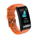 P10 1.14 inch TFT Color Screen Smart Wristband, Support ECG Monitoring/Heart Rate Monitoring, Style: Heart Rate Strap Version(Orange)
