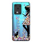 For Galaxy S20 Ultra Painted TPU Protective Case(Girl)