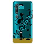 For Xiaomi CC9 Pro Painted TPU Protective Case(Cat)