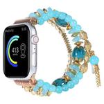 Chain Tassel Watch Band For Apple Watch Ultra 49mm / Series 8&7 45mm / SE 2&6&SE&5&4 44mm / 3&2&1 42mm(Lake Blue)