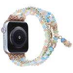 Eye Bead Chain Watch Band For Apple Watch Series 8&7 41mm / SE 2&6&SE&5&4 40mm / 3&2&1 38mm(Colorful)