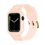 Integrated TPU Watch Band For Apple Watch Series 8&7 41mm / SE 2&6&SE&5&4 40mm / 3&2&1 38mm(Pink)