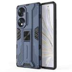 For Honor 70 5G Supersonic PC + TPU Shock-proof Protective Phone Case(Blue)
