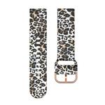 For Galaxy Watch 46mm Silicone Watch Band(Leopard Print)