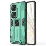 For Honor 70 Pro 5G Supersonic PC + TPU Shock-proof Protective Case(Green)