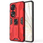 For Honor 70 Pro 5G Supersonic PC + TPU Shock-proof Protective Case(Red)