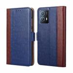 For vivo iQOO U5 Ostrich Texture Horizontal Flip Leather Case(Blue)