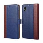 For Sony Xperia Ace III Ostrich Texture Flip Leather Phone Case(Blue)