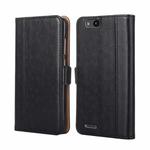 For ZTE Tempo X / Vantage Z839 / N9137 Ostrich Texture Flip Leather Phone Case(Black)