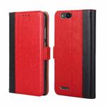 For ZTE Tempo X / Vantage Z839 / N9137 Ostrich Texture Flip Leather Phone Case(Red)
