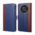 For Honor X30 Ostrich Texture Flip Leather Phone Case(Blue)