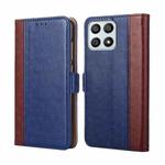 For Honor X30i Ostrich Texture Flip Leather Phone Case(Blue)