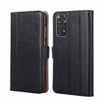 For Xiaomi Redmi Note 11 Global / Note 11S Ostrich Texture Flip Leather Phone Case(Black)