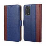 For Xiaomi Redmi Note 11 Global / Note 11S Ostrich Texture Flip Leather Phone Case(Blue)