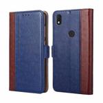 For Alcatel Axel / Lumos Ostrich Texture Flip Leather Phone Case(Blue)