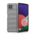 For Samsung Galaxy A22 5G Magic Shield TPU + Flannel Phone Case(Grey)