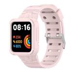 For Xiaomi Poco Watch Silicone Integrated Watch Band(Light Pink)