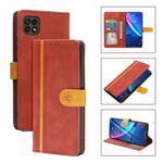 For Samsung Galaxy A22 5G Skin Feel Leather Wallet Phone Case(Red)