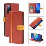 For Samsung Galaxy S20 FE 4G/5G Skin Feel Leather Wallet Phone Case(Red)