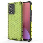 For Xiaomi Redmi Note 11T Pro Shockproof Honeycomb PC + TPU Phone Case(Green)