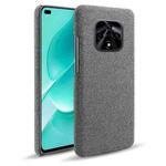 For Huawei nova 9Z 5G Cloth Coated Hard Plastic Phone Case(Grey)