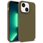 For iPhone 14 TPU Shockproof Phone Case (Army Green)