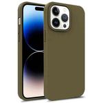 For iPhone 14 Pro Max TPU Shockproof Phone Case (Army Green)