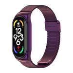 For Xiaomi Mi Band 7 / 7 NFC MIJOBS CS Milan Buckle Metal Watch Band(Purple)