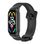 For Xiaomi Mi Band 7 / 7 NFC MIJOBS CS Metal Case + Silicone Watch Band(Black)