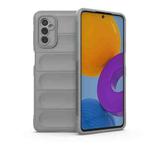 For Samsung Galaxy M52 5G Magic Shield TPU + Flannel Phone Case(Grey)
