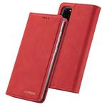 For Galaxy A71 / M70S LC.IMEEKE LC-002 Series Skin Hand Feeling PU + TPU Horizontal Flip Leather Case with Holder & Card Slot & Wallet(Red)