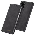 For Galaxy S20 LC.IMEEKE LC-002 Series Skin Hand Feeling PU + TPU Horizontal Flip Leather Case with Holder & Card Slot & Wallet(Black)