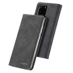 For Galaxy S20 Ultra LC.IMEEKE LC-002 Series Skin Hand Feeling PU + TPU Horizontal Flip Leather Case with Holder & Card Slot & Wallet(Black)
