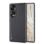 For Honor 70 DUX DUCIS Fino Series PU + TPU Phone Case(Black)