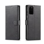 For Galaxy S20+ LC.IMEEKE Calf Texture Horizontal Flip Leather Case, with Holder & Card Slots & Wallet & Photo Frame(Black)