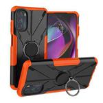 For Motorola Moto G 2022 Armor Bear Shockproof PC + TPU Phone Case(Orange)