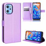 For UMIDIGI A13 / A13 Pro / A13S Diamond Texture Leather Phone Case(Purple)