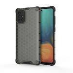 For Calaxy A71 PC + TPU Honeycomb Drop Protection Case(Black)