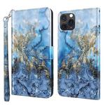 For iPhone 14 Pro 3D Painting Pattern Flip Leather Phone Case (Milky Way)