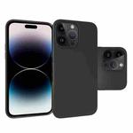 For iPhone 14 Pro Full Matte TPU Phone Case (Black)