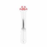 Stylus Silicone Magnetic Cartoon Pen Holder For Apple Pencil 1/2(White Cat Paw)