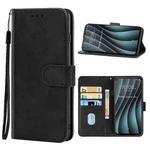 For HTC Desire 20 Pro Leather Phone Case(Black)